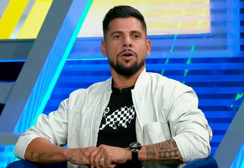 Cicinho. Foto: Reprodução/SBT