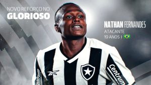 Novo reforço do Botafogo. Foto: Divulgação