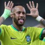 Neymar em ação pela seleção brasileira. Foto: CBF