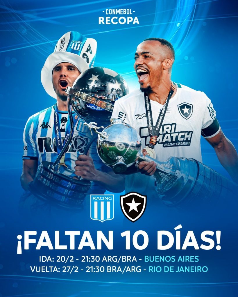 recopa botafogo racing