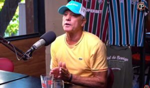 Renato Gaúcho. Foto: Reprodução/Charla Podcast/YouTube