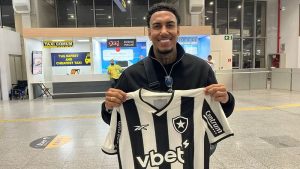 Rwan Cruz, novo reforço do Botafogo. Foto: Sergio Santana.