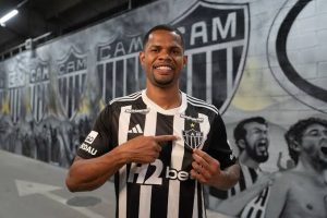 Junior Santos, atleta do Galo. Foto: Reprodução Galo