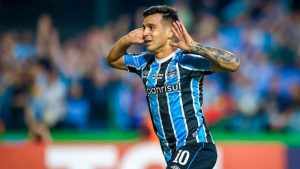 Cristaldo, jogador do Grêmio. Foto: Divulgação.