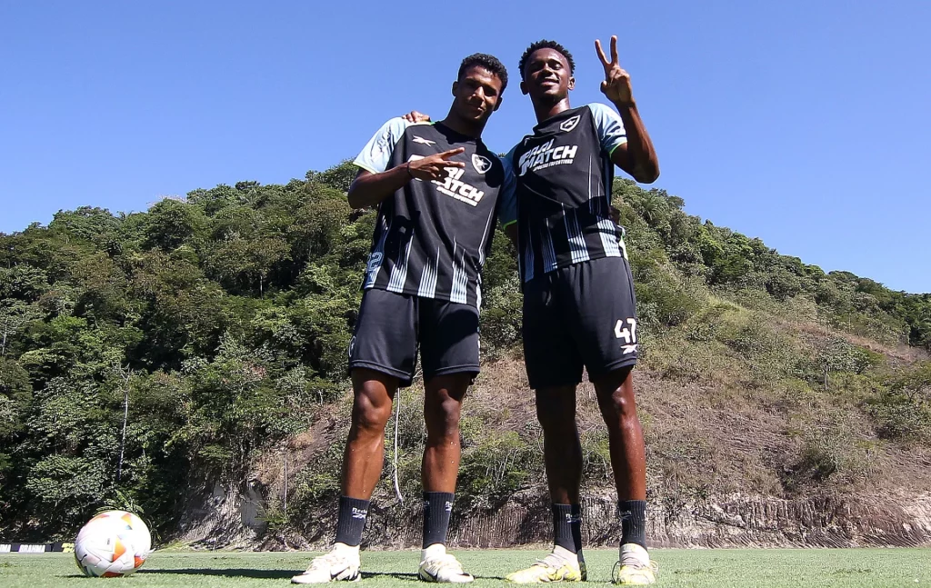 fabiano e jeffinho botafogo