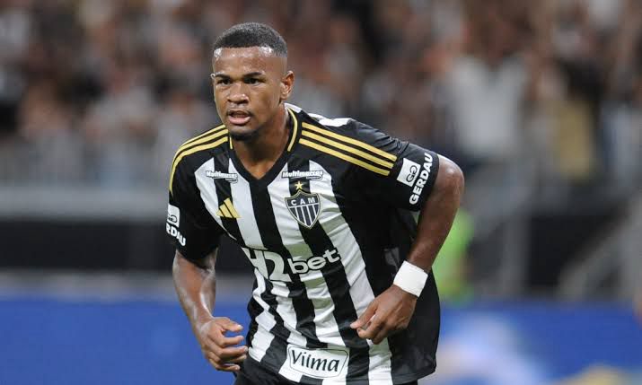 Alisson em ação com a camisa do Galo. Foto: Divulgação/ Galo