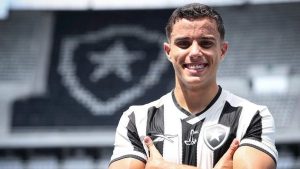 Lucas Caniggia, novo reforço do Botafogo. Foto: Vitor Silva