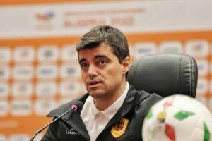 Pedro Gonçalves, técnico da Angola. Foto: Divulgação.