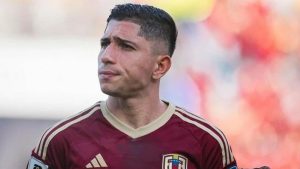 Savarino em ação pela Venezuela. Foto: Reorodução.