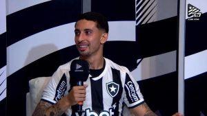 Santiago Rodrigues, jogador do Glorioso. Foto: TV BFR