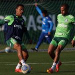 Marcos Rocha e Mayke. Foto: Cesar Greco/Palmeiras