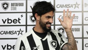 Mastriani é o novo reforço do Botafogo. Foto: Vitor Silva.