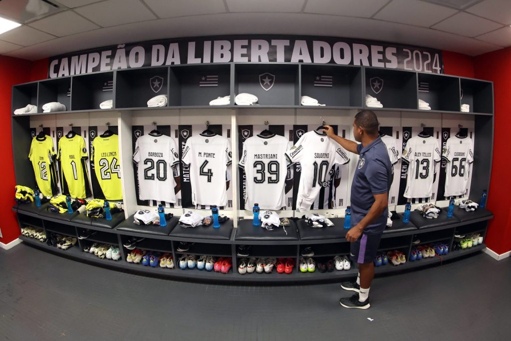 Estudiantes ARG x Botafogo pela Conmebol Libertadores no Jorge Luis Hirschi 2 de Abril de 2025, La Plata, Argentina. Foto: Vitor Silva/Botafogo.