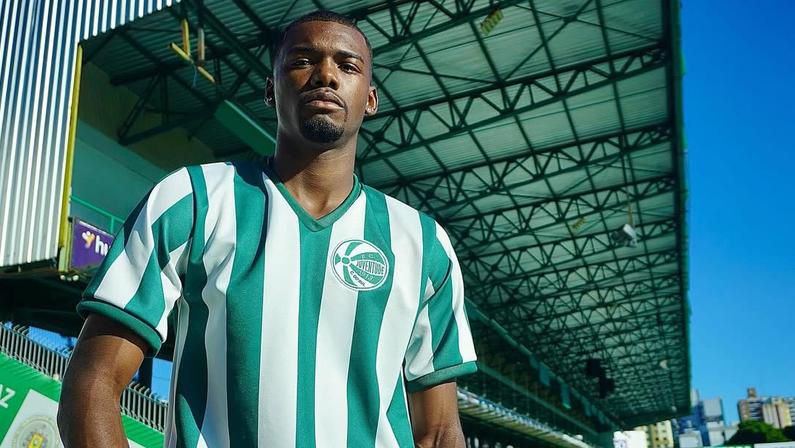 Abner, jogador do Juventude. Foto: Divulgação.