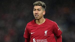 Firmino, ídolo do Liverpool. Foto: Divulgação.