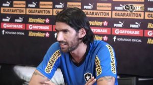 Louco Abreu, ídolo do Botafogo. Foto: Reprodução