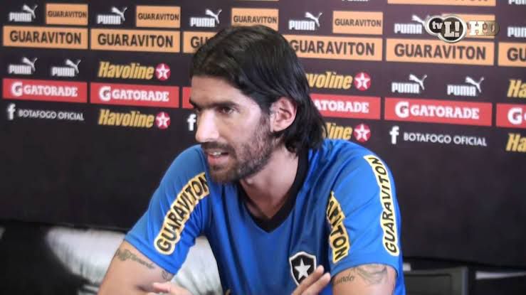 Louco Abreu, ídolo do Botafogo. Foto: Reprodução