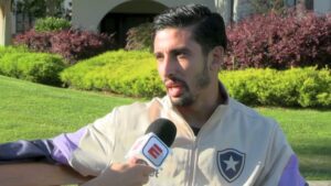 Santiago Rodriguez em entrevista ao ESPN. Foto: Reprodução.