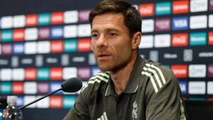 Xabi Alonso, técnico do Real Madrid. Foto: Divulgação.