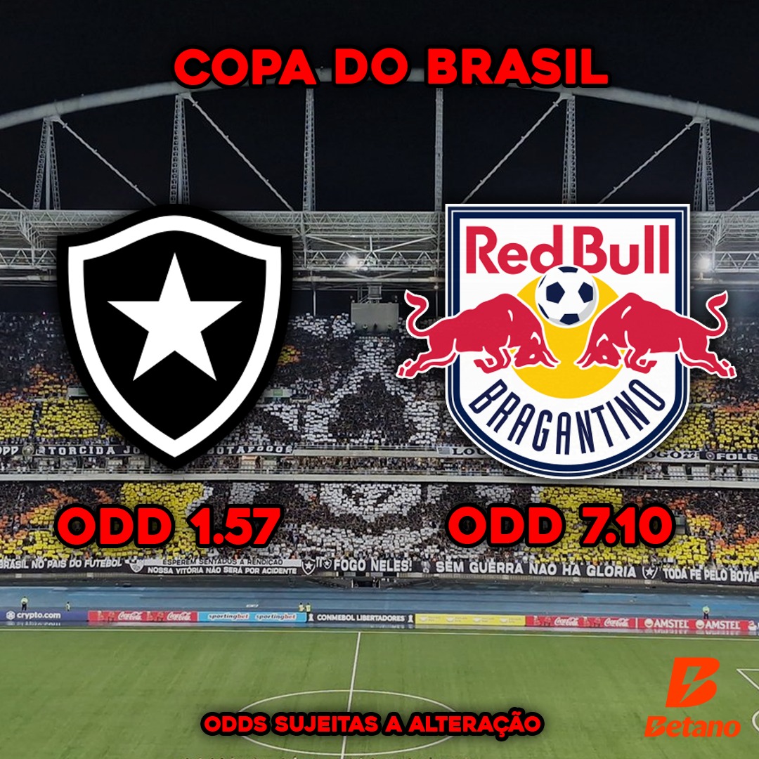Prognóstico - Botafogo x Bragantino - Copa do Brasil 2025 - Meu Botafogo