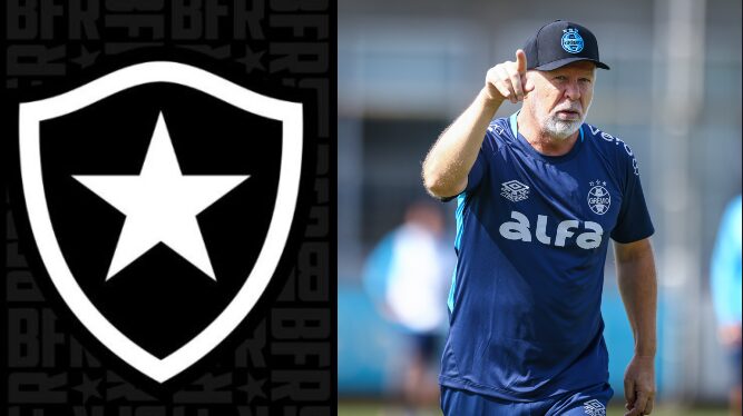 Sem Mano Menezes, Grêmio encara Botafogo em clima de pressão no sul - Meu Botafogo