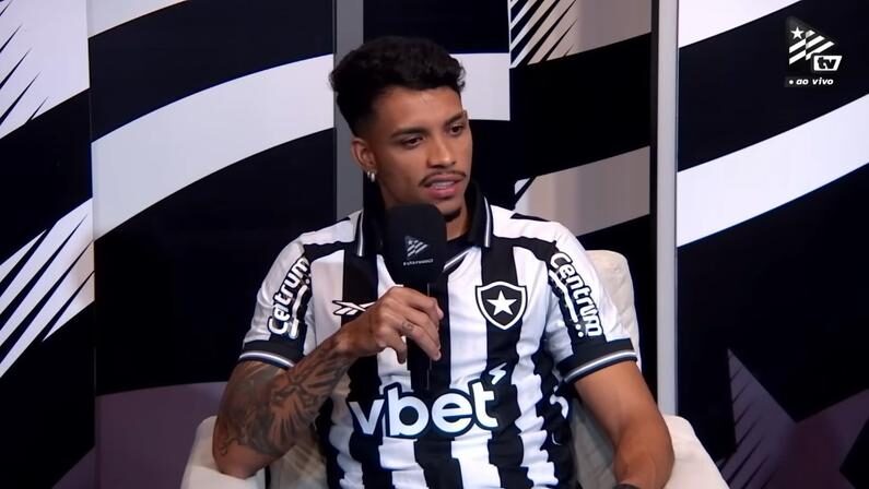 Botafogo: “Não pensei duas vezes” Gabriel Bahia celebra acerto com o Glorioso - Meu Botafogo