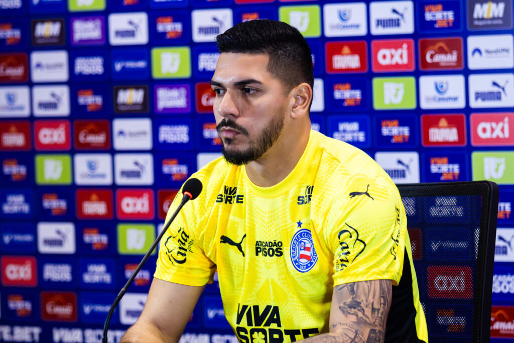 João Paulo, atualmente no Bahia, é alvo do Botafogo. Foto: Letícia Martins/EC Bahia