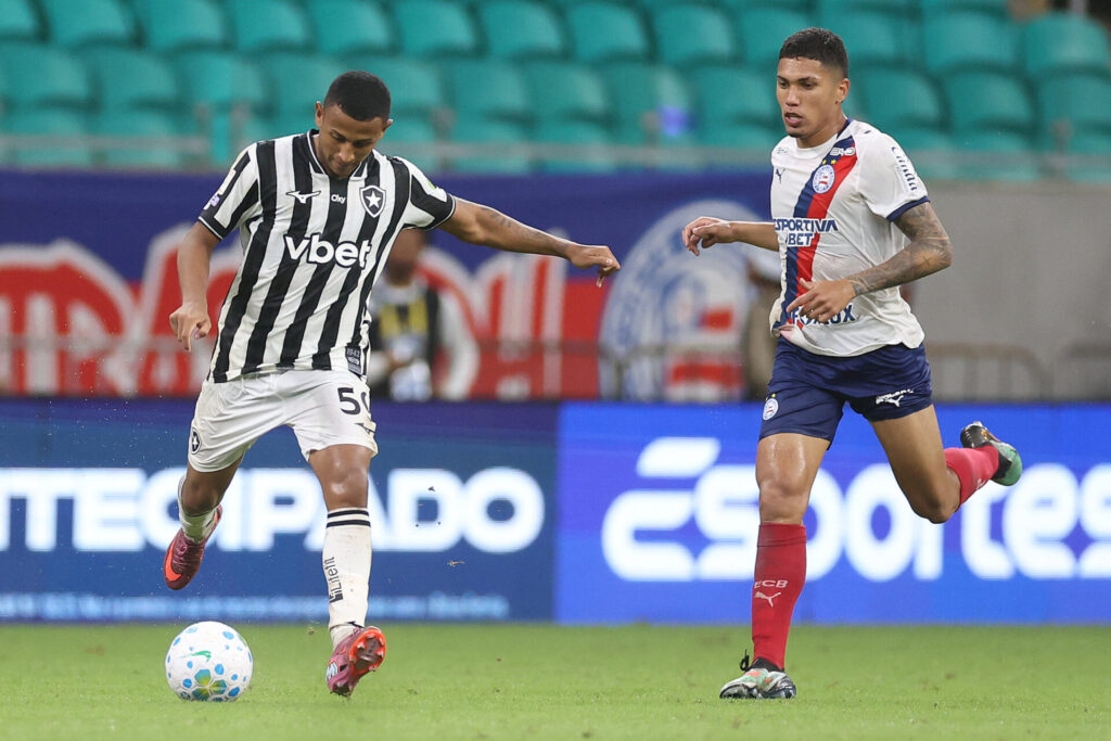 Bahia x Botafogo, válido pelo Campeonato Brasileiro. Foto: Vítor Silva/Botafogo