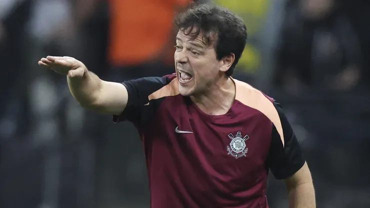 Fernando Diniz, do Corinthians, quer atacante ex-Botafogo. Foto: Alexandre Schneider/Getty Images